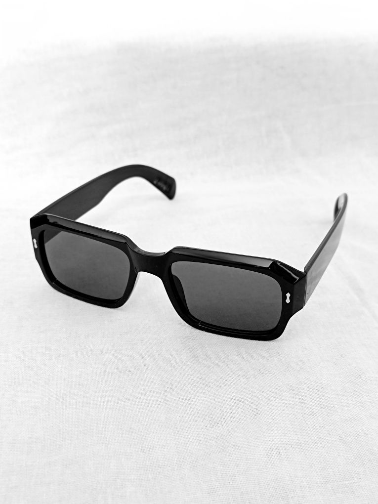 Okulary przeciwsłoneczne męskie z grubą ramką w stylu Casual Summer