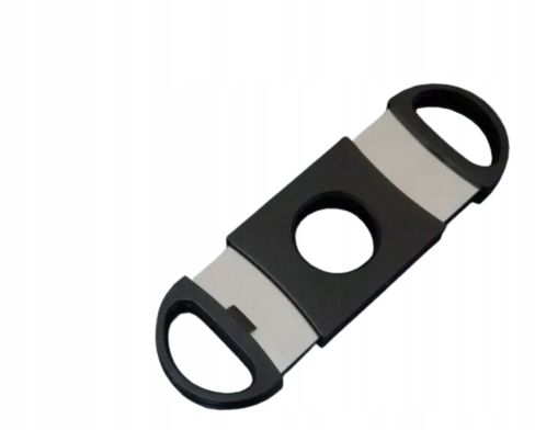 Elegancki Obcinacz do Cygar z Metalu i Plastiku Atomic 90x40 mm