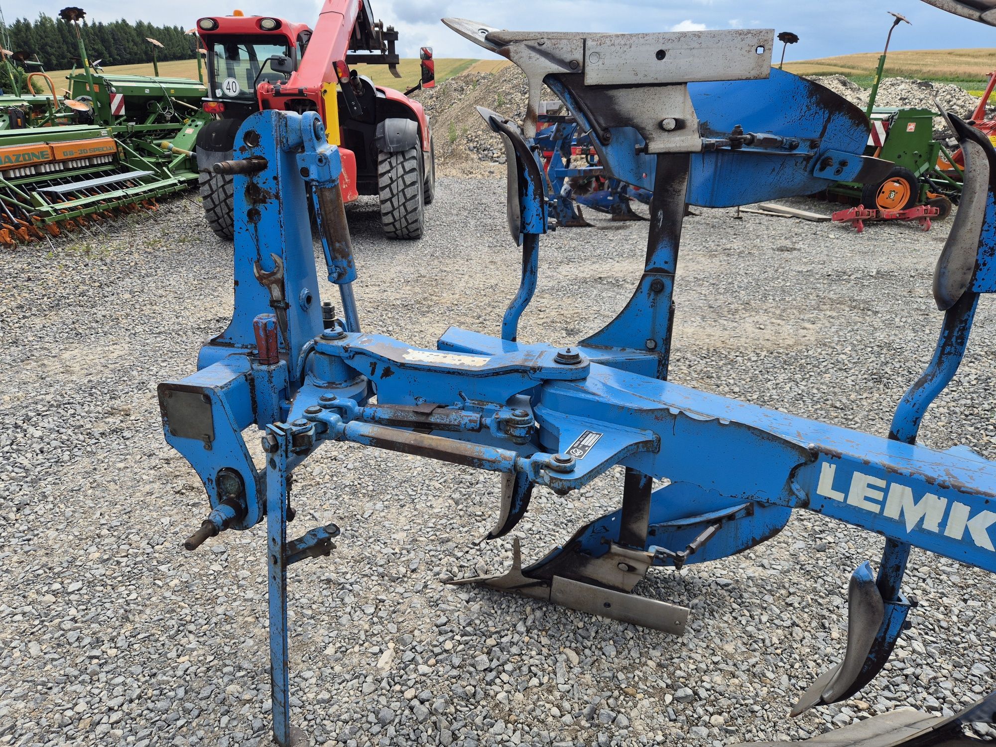 Plug lemken opal 140 4 skiby 110 lekki 3+1 Przedpłużki