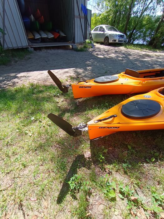 Каяки: Riverday,Kolibri,Genom.