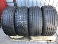 Continental 235/55r17 комплект літо б/у склад оригінал резина шини