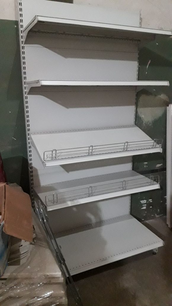 Пристенные стеллажи, островные, перфорированные, угловые
