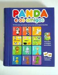 Livro do Panda e os amigos
