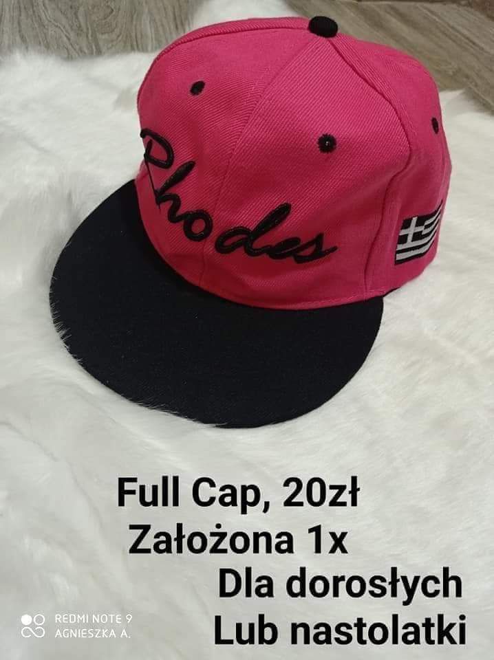 Full cap kaszkietówka czapka z daszkiem Rhodos streetwear