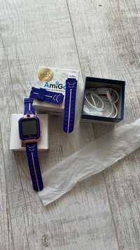 Дитячий телефон-годинник AmiGo GO002 Swimming Camera Wi-Fi новий