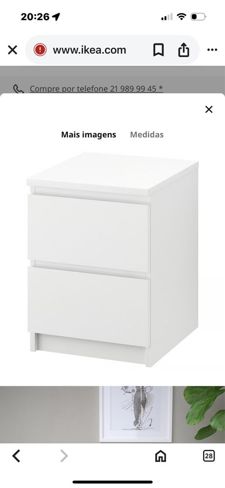 Mesa de Cabeceira MALM
