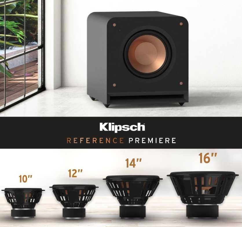 Klipsch RP-1400SW 800W - raty 0% + przewód SUB dostawa lub WROCŁAW