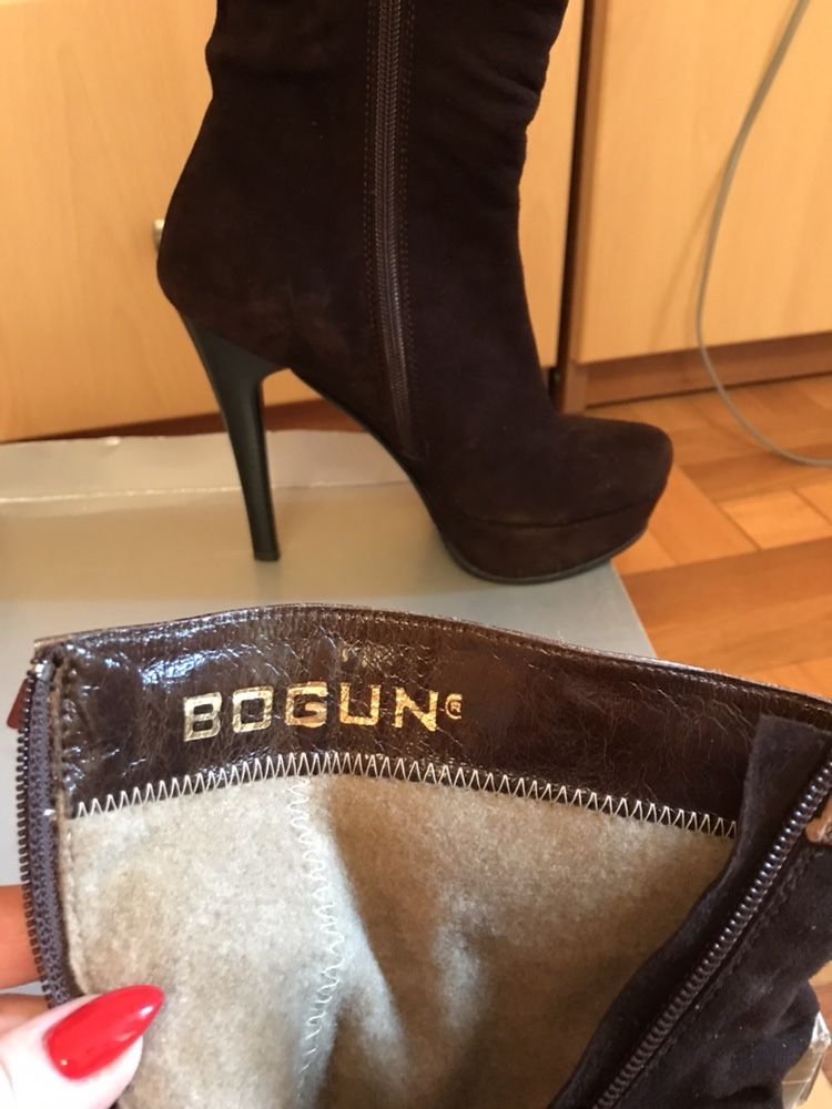 Сапожки /ботинки демисезонные фирмы BOGUN, 34 размер, состояние новых