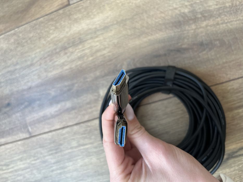 Кабель HDMI 2.0, 4k UHD, AOC оптичний, 20 метрів