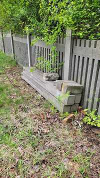 Płot tradycyjny betonowy Jaworzno tanio  ogrodzenie słupy siatka