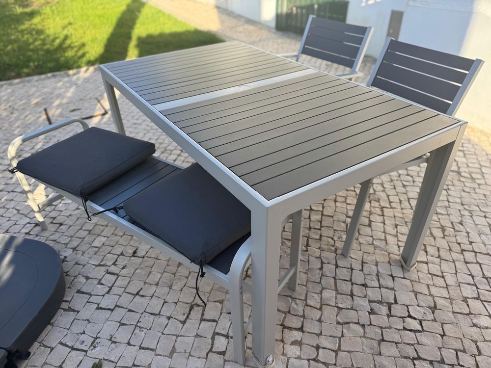 Conjunto de exterior alumínio