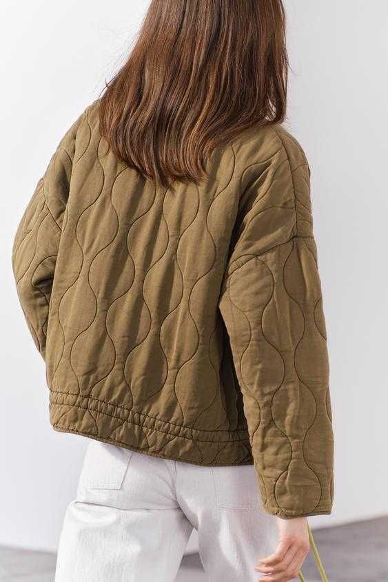 Стеганая куртка женская Zara