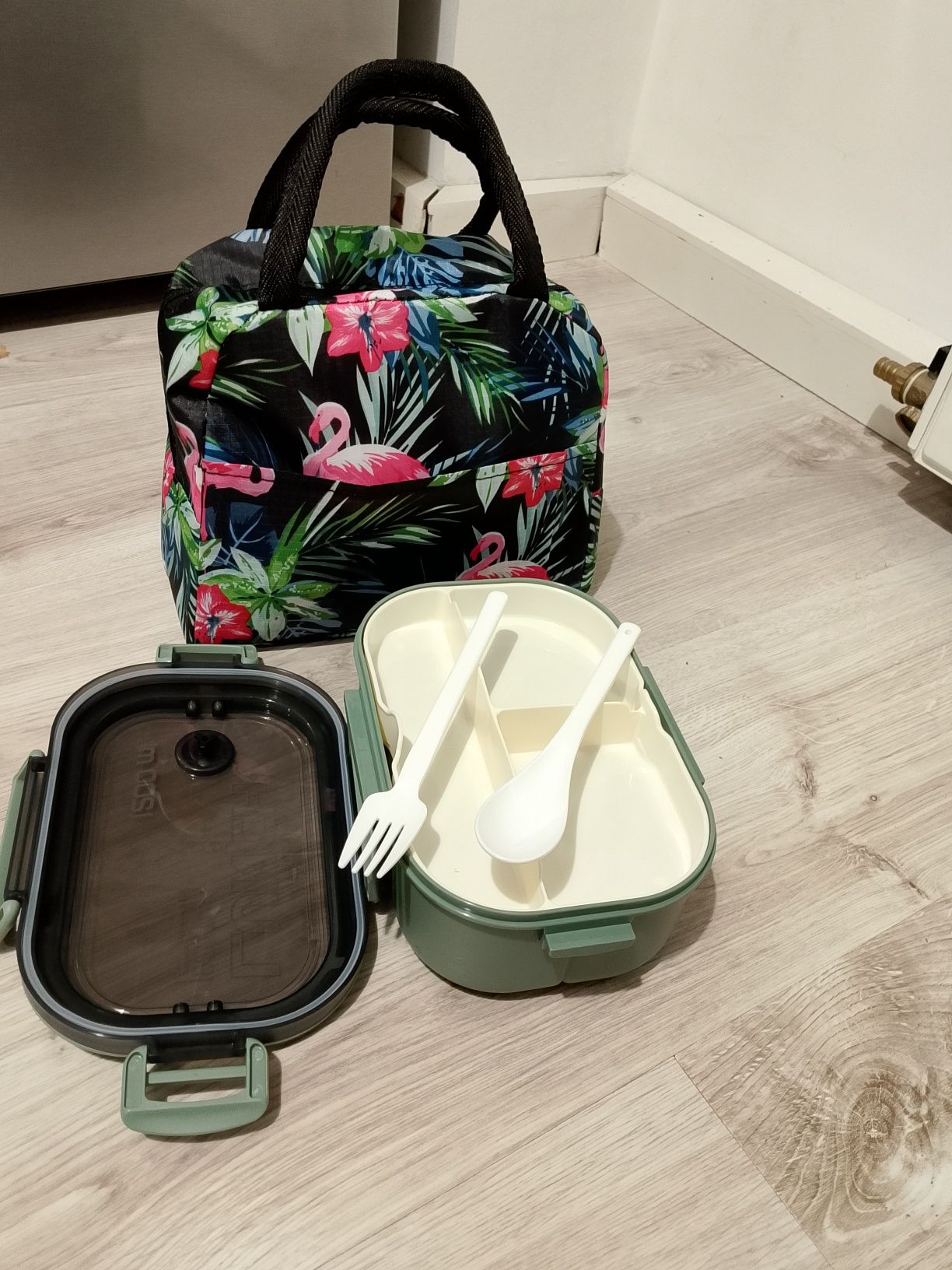 Zestaw Torba termiczna + Lunch Box (nowe)