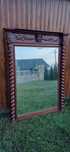 Lustro rzeźbione fazowane 158x120