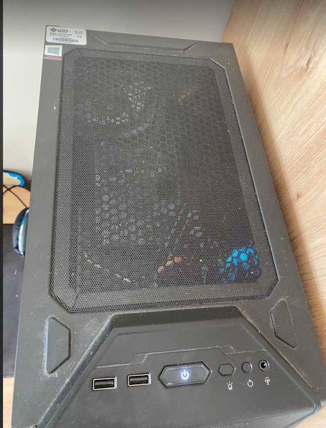 Komputer Gamingowy Intel i5 11400F 16GB RAM DDR3 GTX1060  SSD500GB