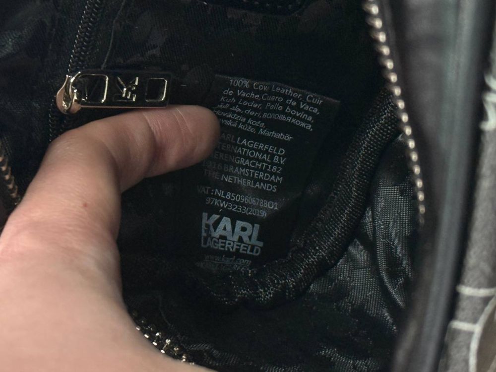 Сумка Karl Lagerfeld/ месенджер карл лагерфельд/ чоловіча/жіноча/нова