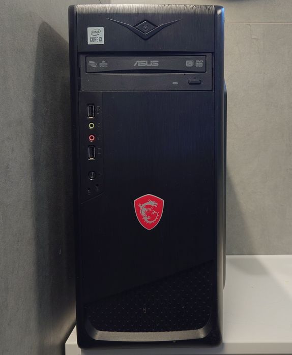 Komputer stacjonarny PC, używany, zadbany i bardzo szybki  NAGRYWARKA