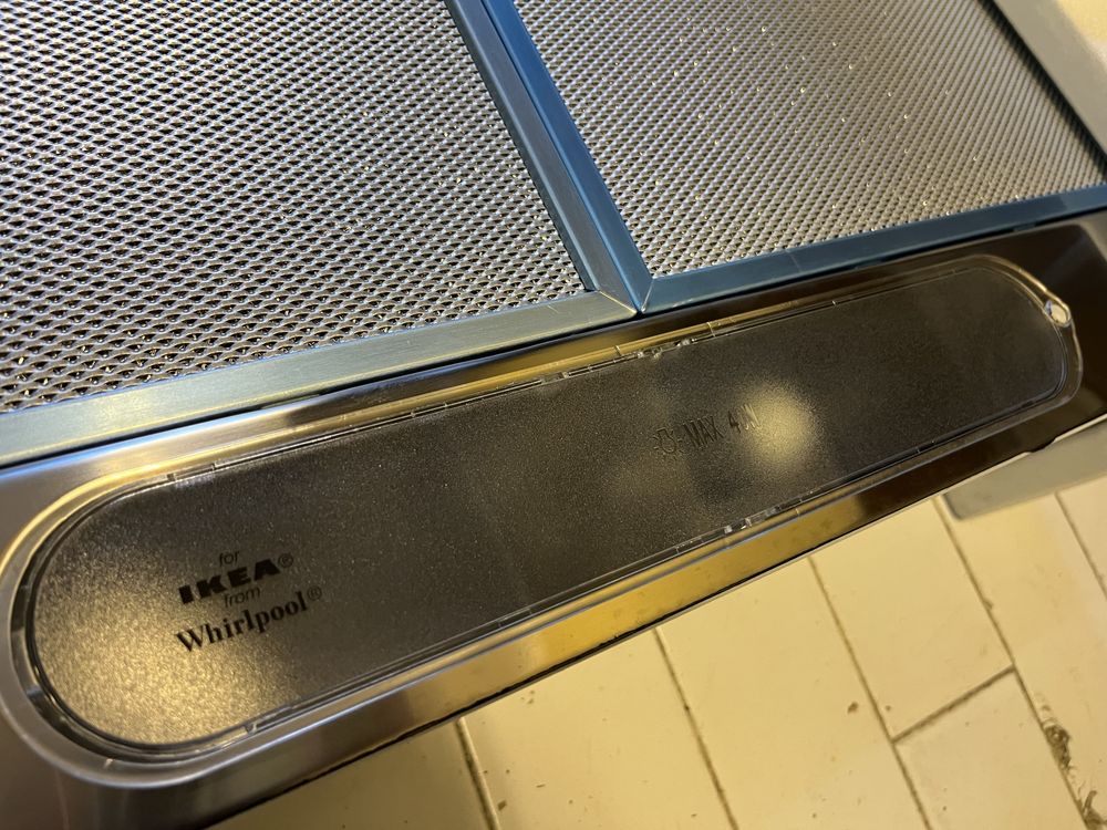 Exaustor Whirpool novo (Ikea)