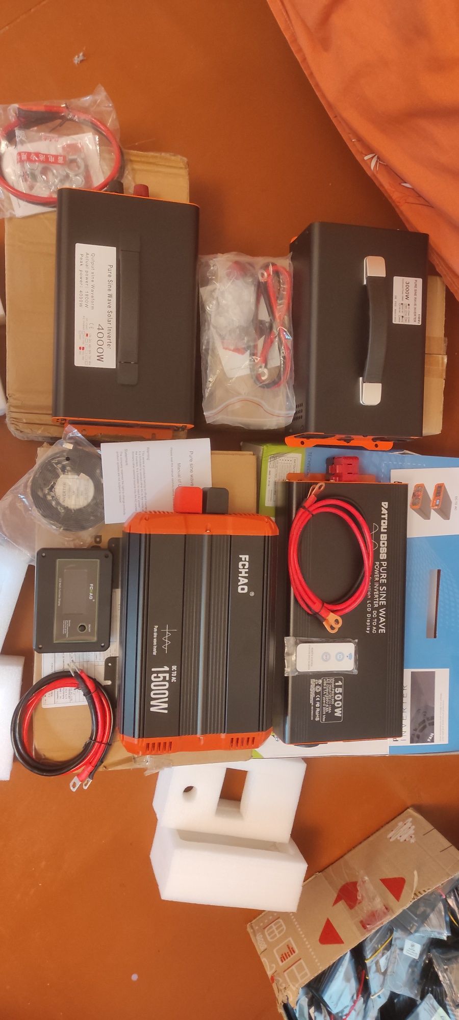 HOULI Datouboss FCHAO 1500W пік 3000W инвертор чистий синус