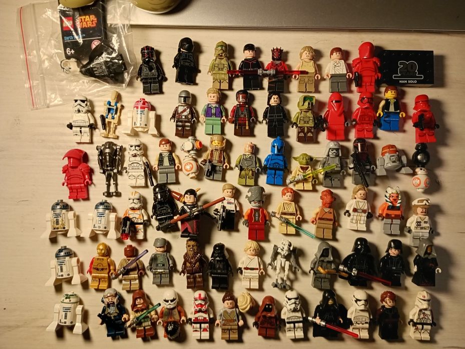 LEGO star wars Kolekcja Minifigurek + gratisy