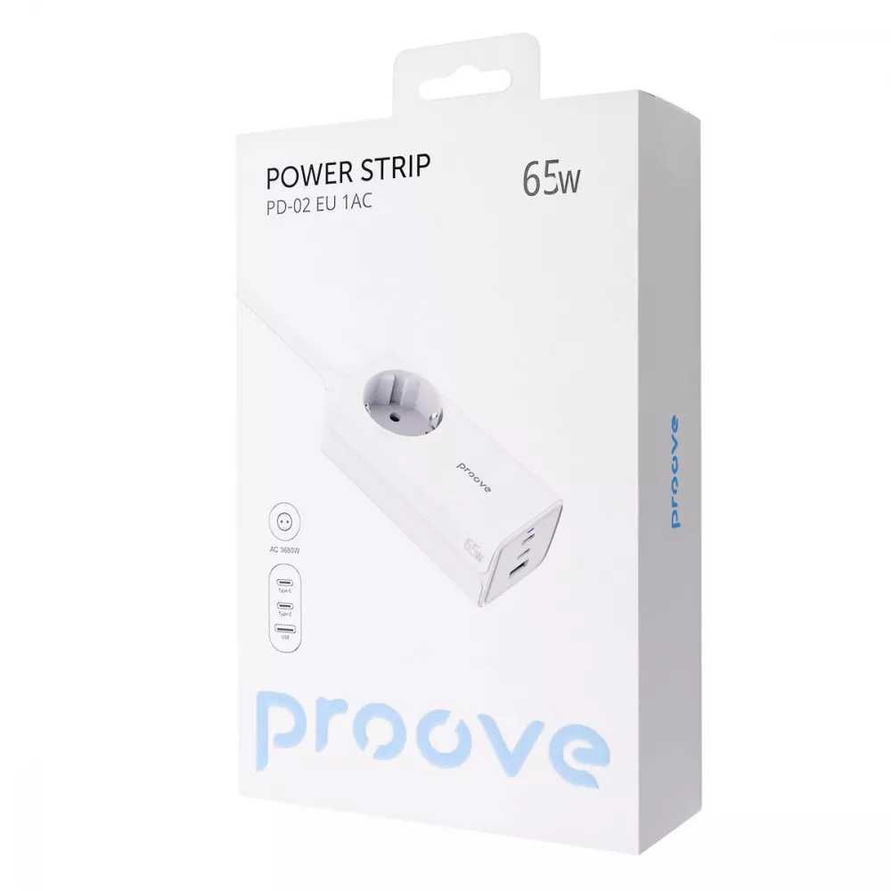 Мережевий фільтр Proove Power Strip PD-02 65W