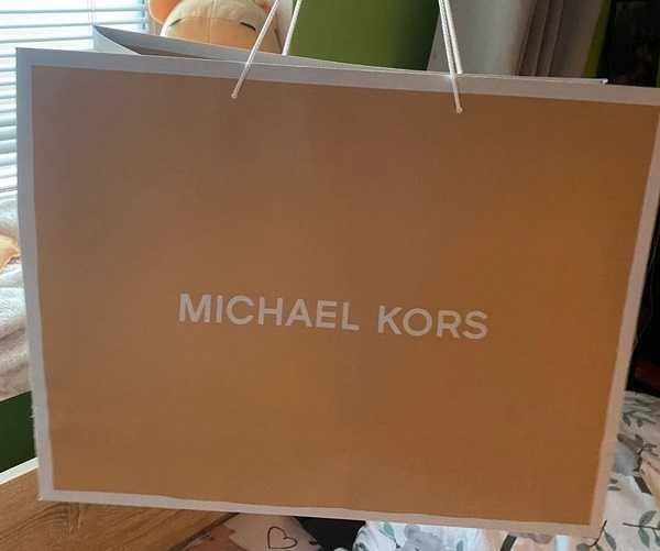Torebka MK Michael Kors Md Satchel Camilla czerwona - gwarancja !!