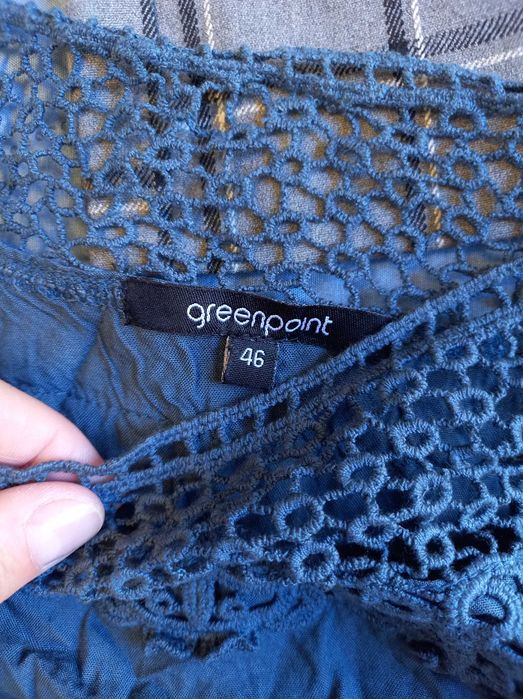 Spodnie eleganckie Stradivarius 44, bluzka Grennpoint 44/46 i gratis