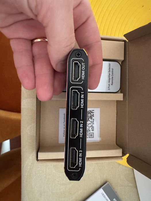 Hdmi switch 3 entradas