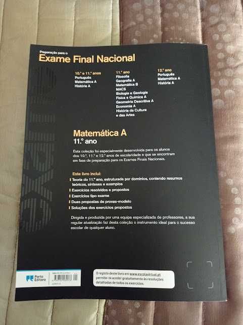 Preparação para o Exame Final Nacional Matemática A 11ºano