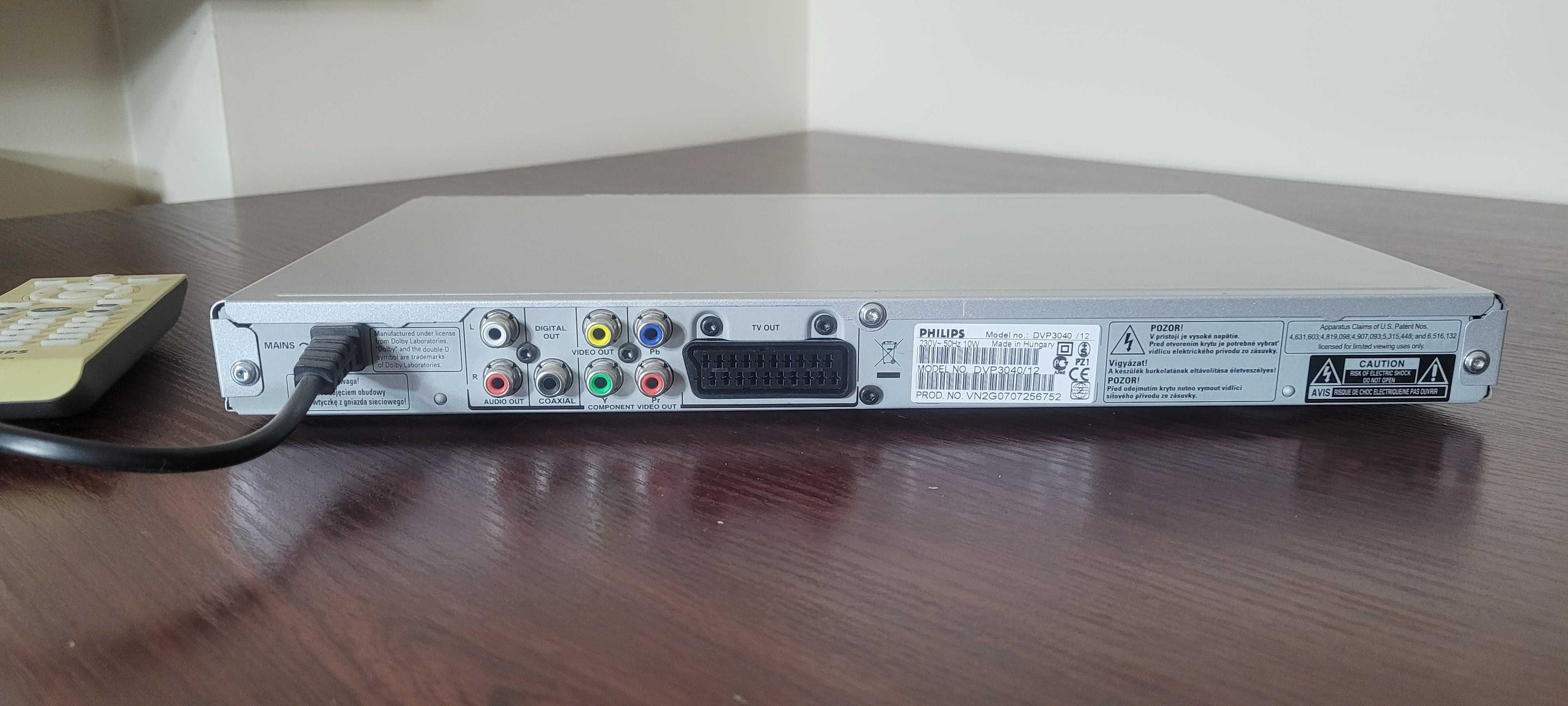 Odtwarzacz DVD Philips DVP3040/12