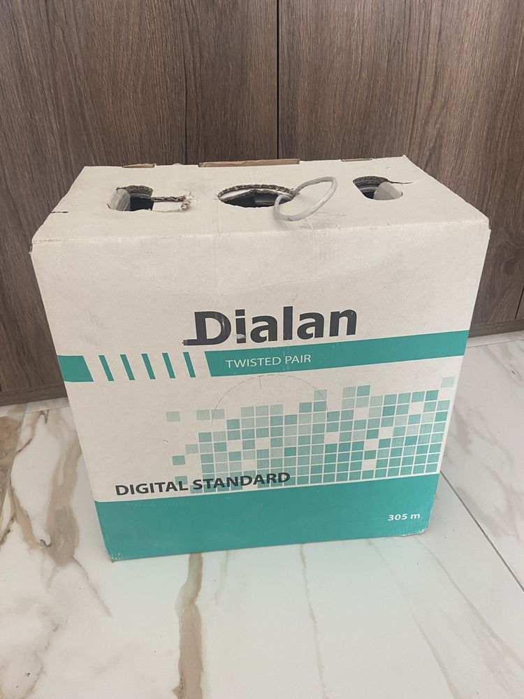 Кабель вита пара Dialan. Новий. 172 метри