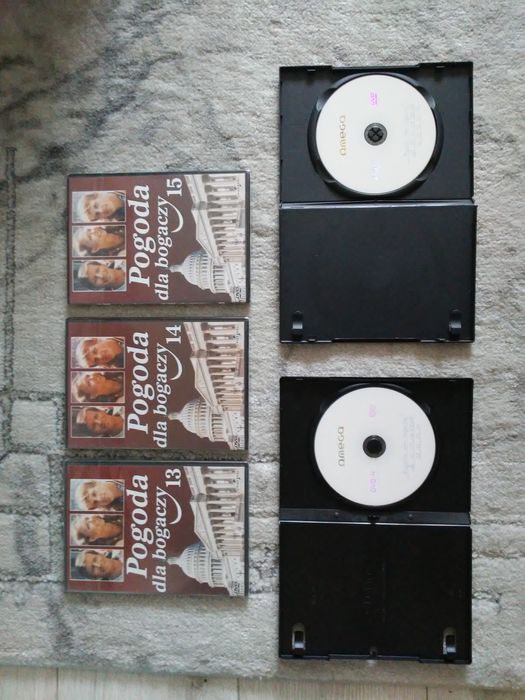 Pogoda dla bogaczy kolekcja na dvd wszystkie odcinki serialu.