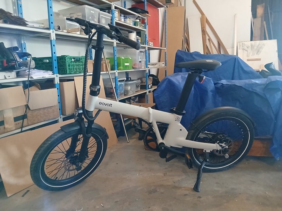 Bicicleta eletrica com garantia 100% nova e dobrável EOVOLT