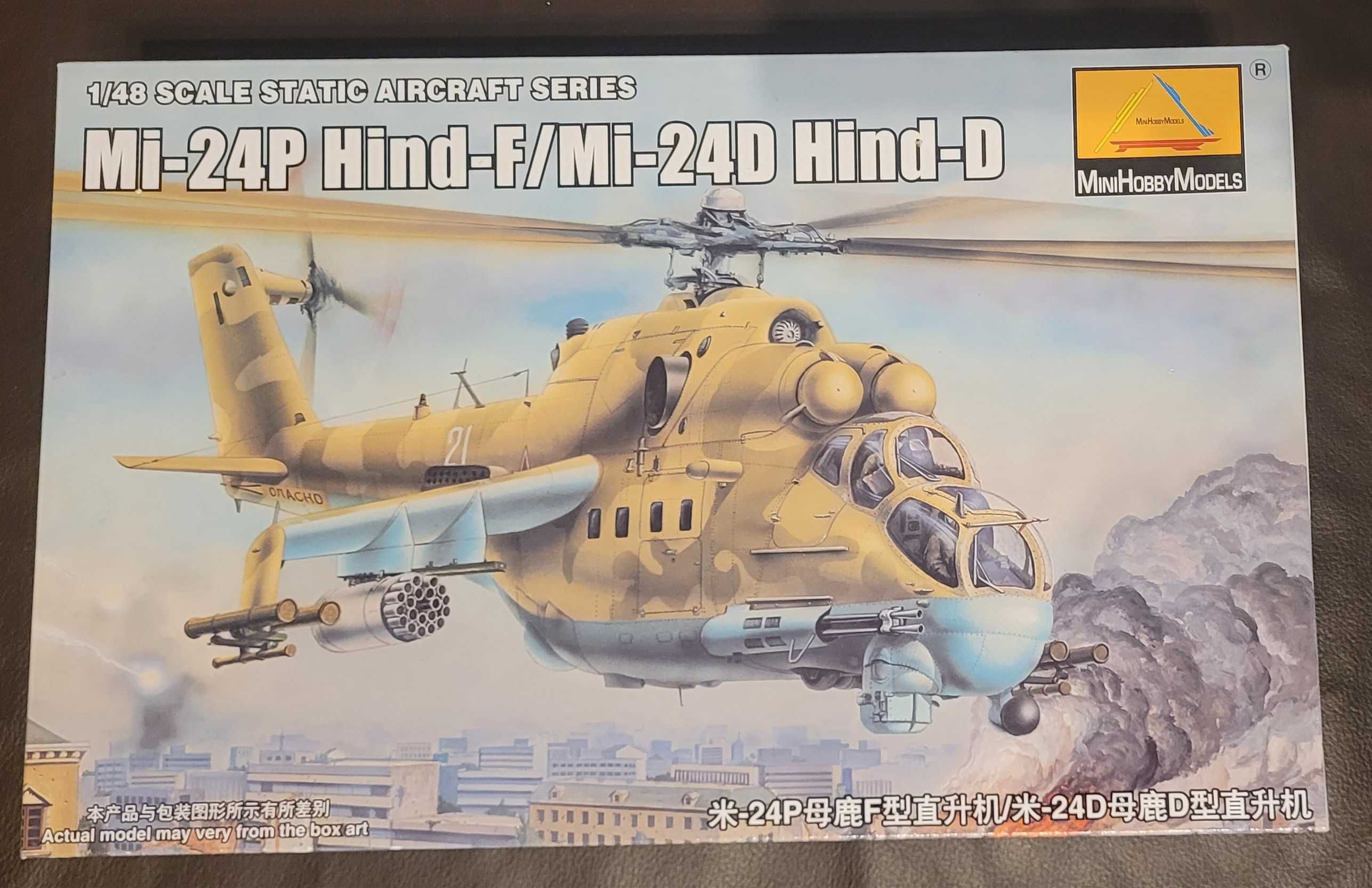 Mi-24D HIND skala 1:48 Model do sklejania