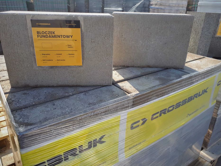 Bloczek betonowy 12x24x36 cm - Bisztynek
