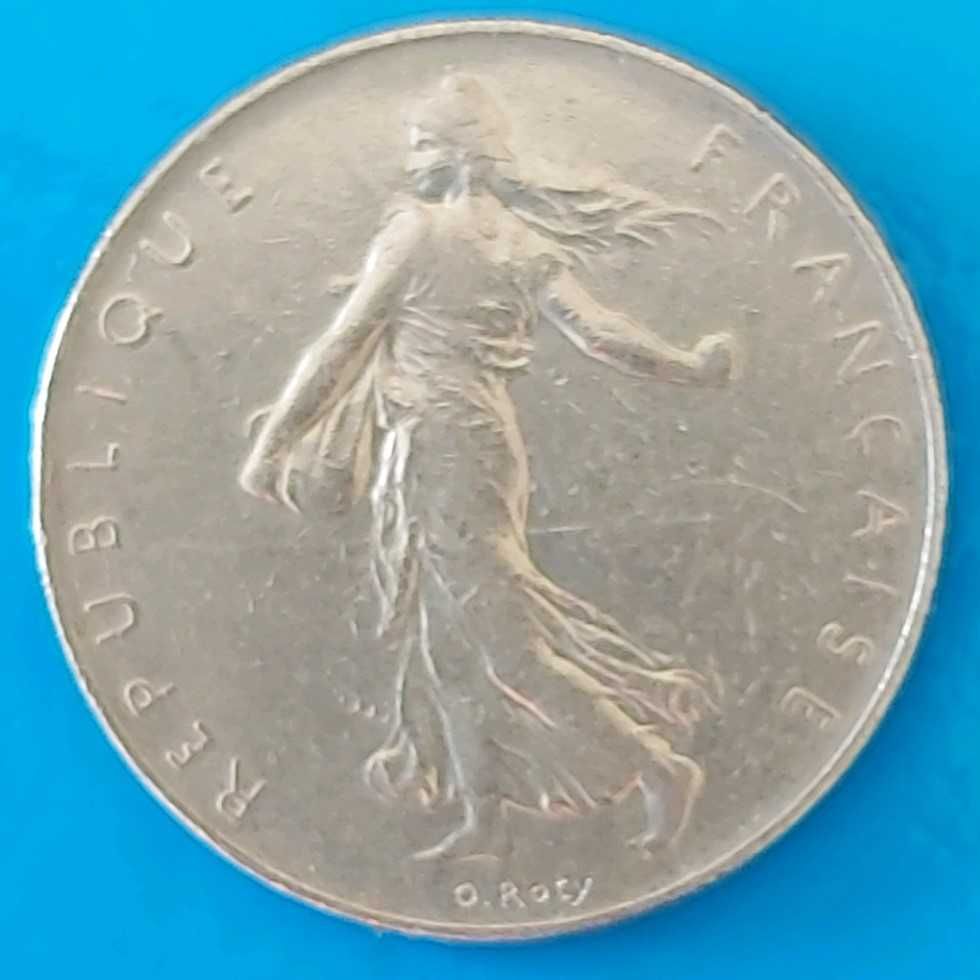 1 Franco de 1977, França, a Semeadora