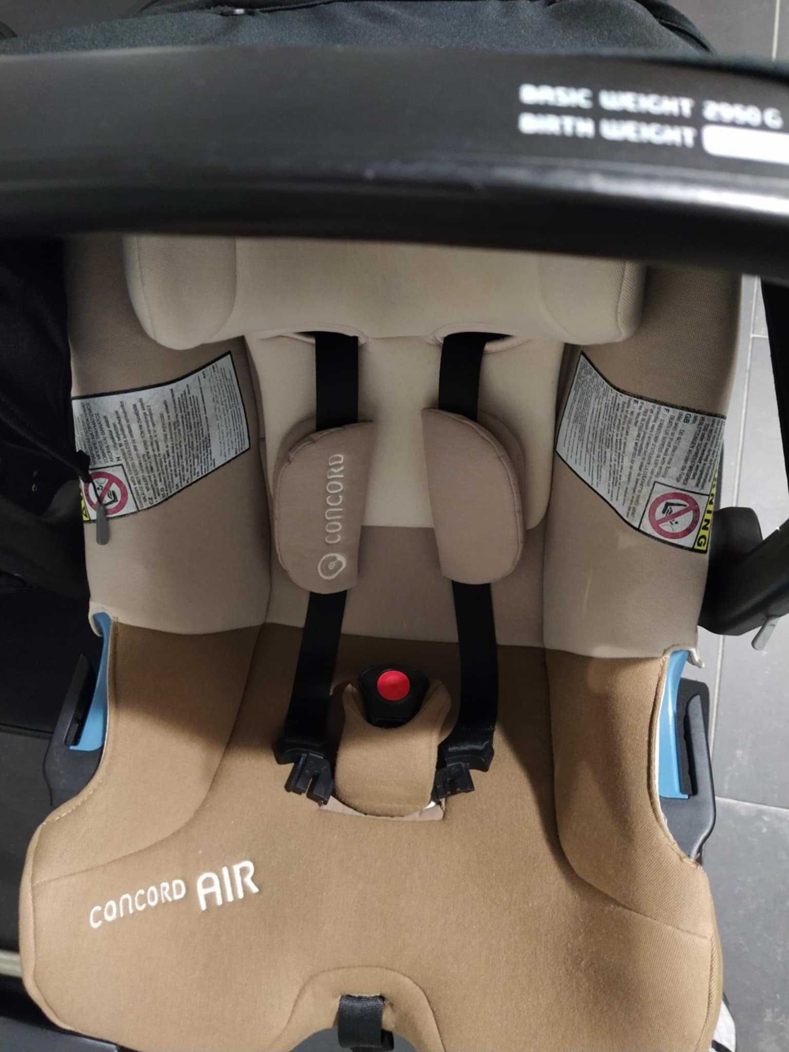 Ovo Concord Air.Safe + Base Isofix