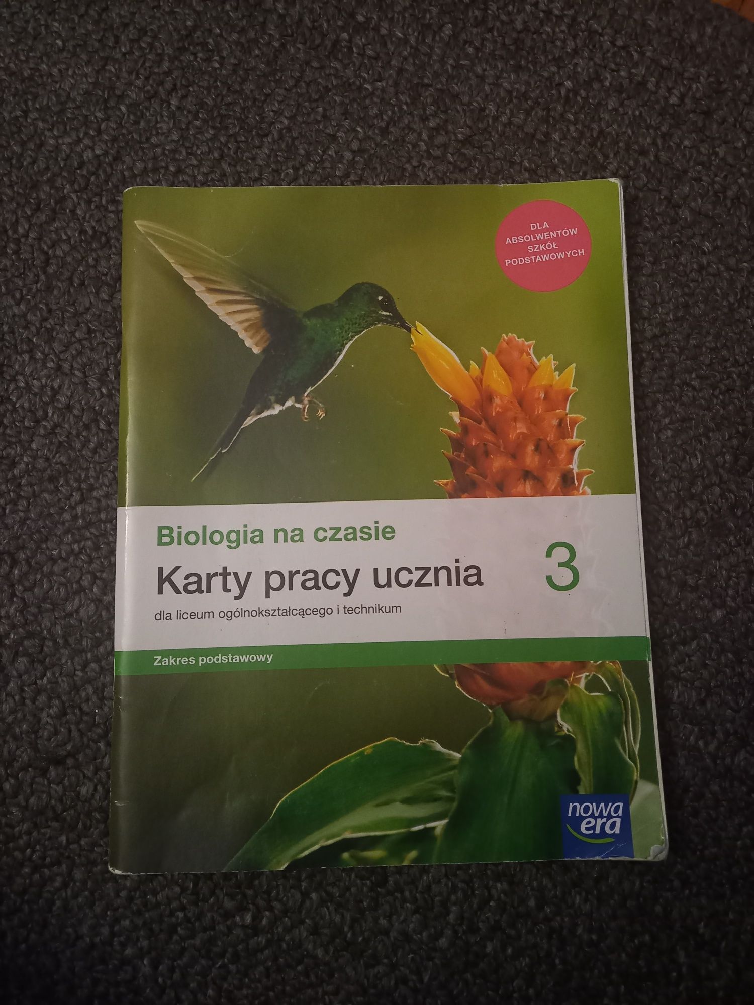 karty pracy ucznia biologia nowa era ćwiczenia podręcznik książka