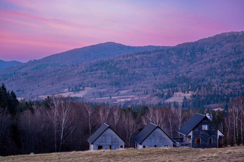 Domek w Bieszczadach na ferie zimowe