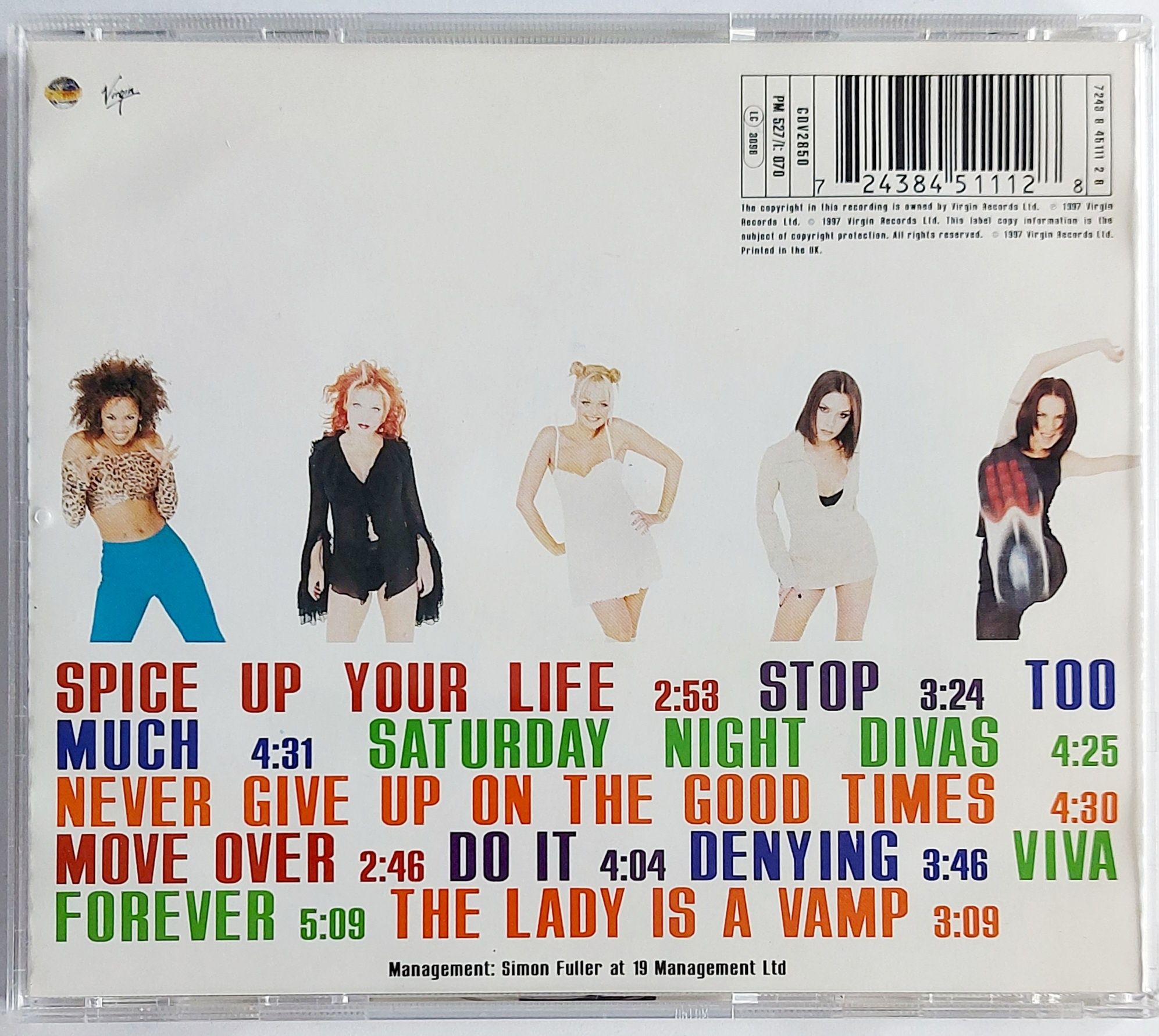 Spice Girls Spice World 1997r