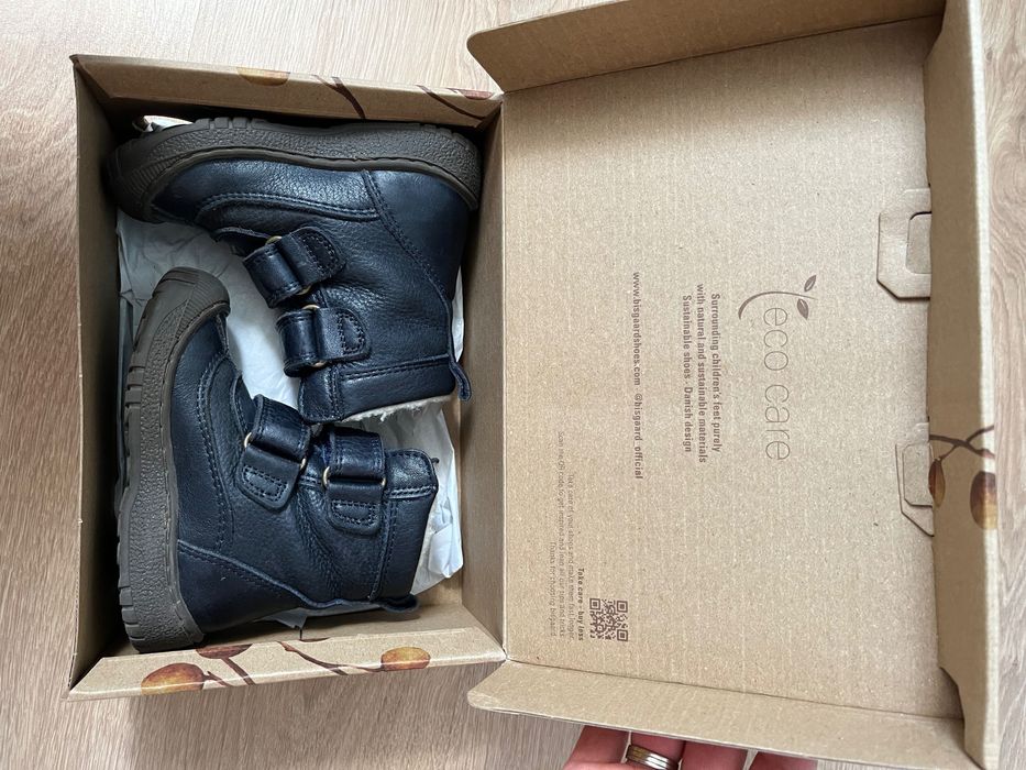 Черевики зимові Bisgaard 22 розмір Іспанія для хлопчика