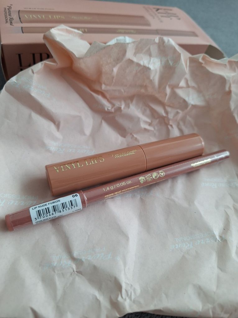 Pierre Rene Lip Kit zestaw do ust nude fusion