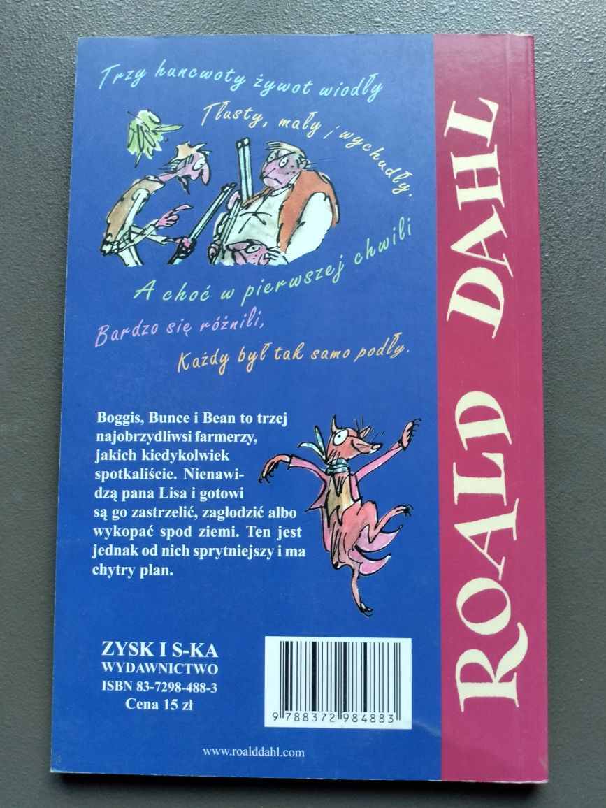 Fantastyczny pan lis Roald Dahl