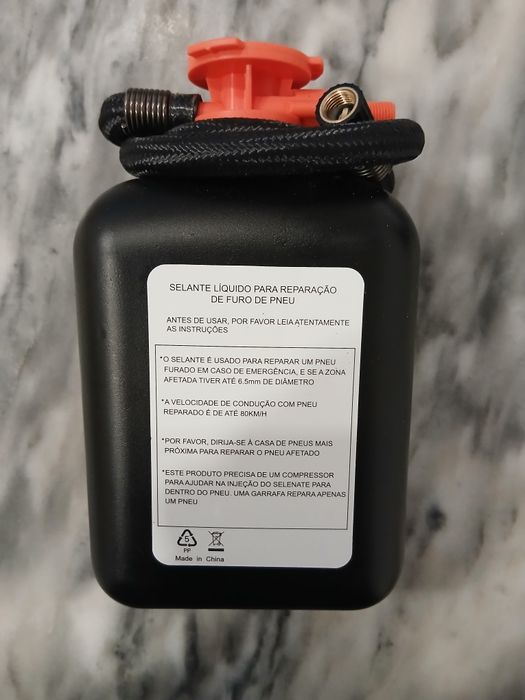Selante líquido para Reparação de furo de pneu