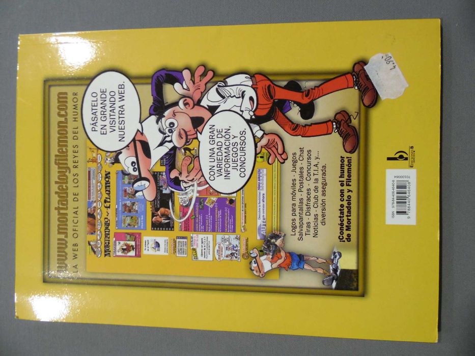 Livro BD Olé #64 Mortadelo Y Filemon Mundial 82 Bis