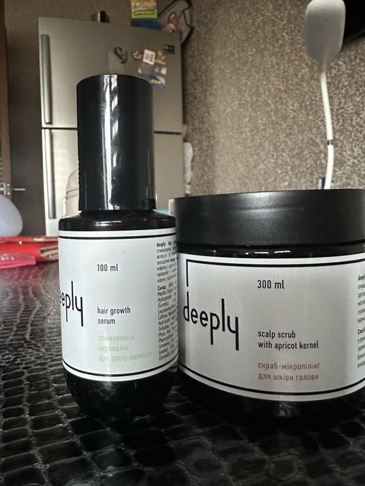 Доглядові засоби для волоссяСкраб та сировотка для волосся