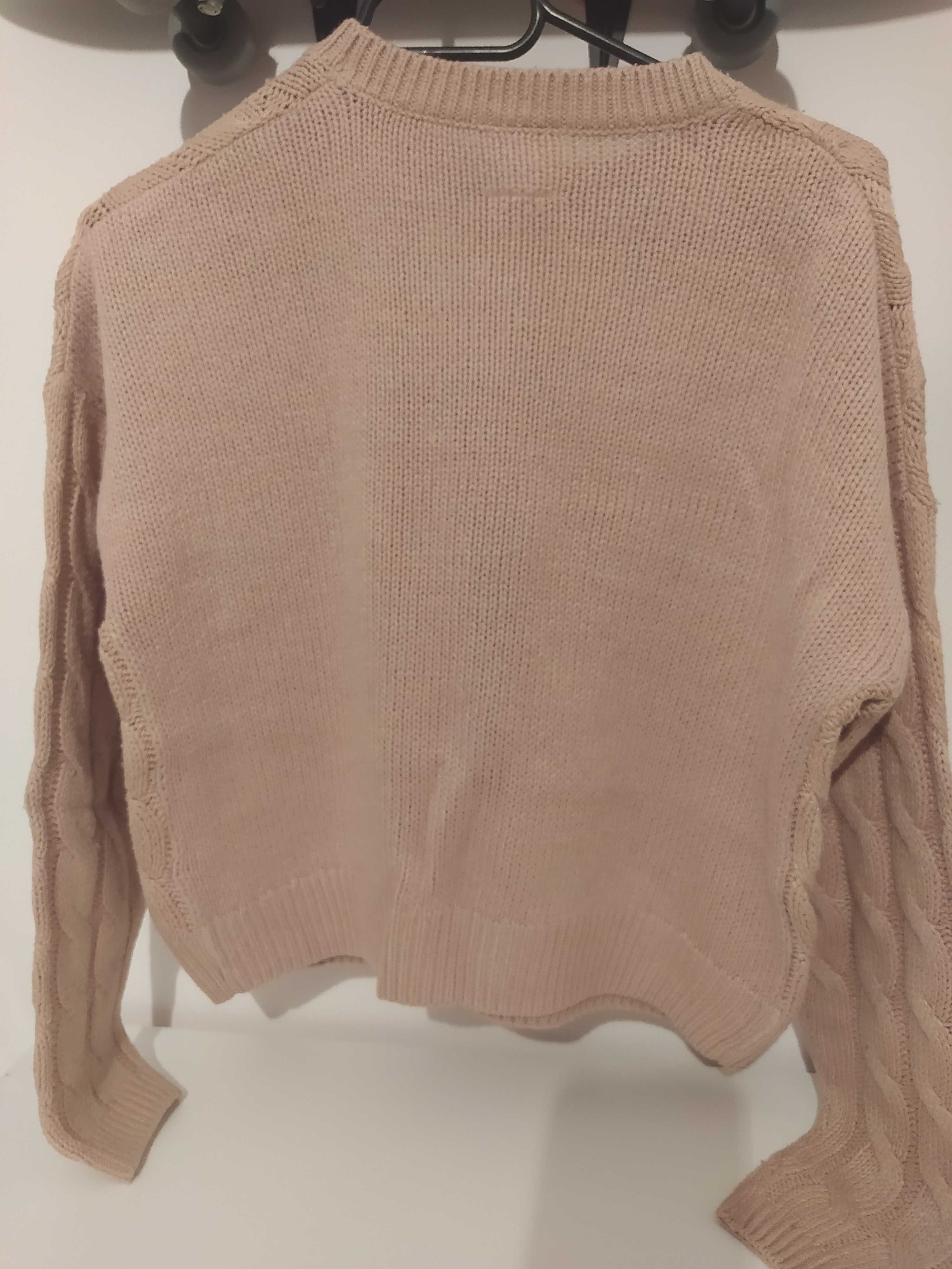 Różowy sweterek rozmiar XS