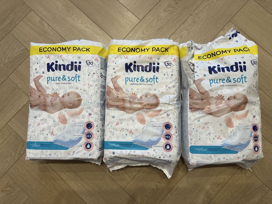 Podkłady higieniczne 40x60cm Kindii.