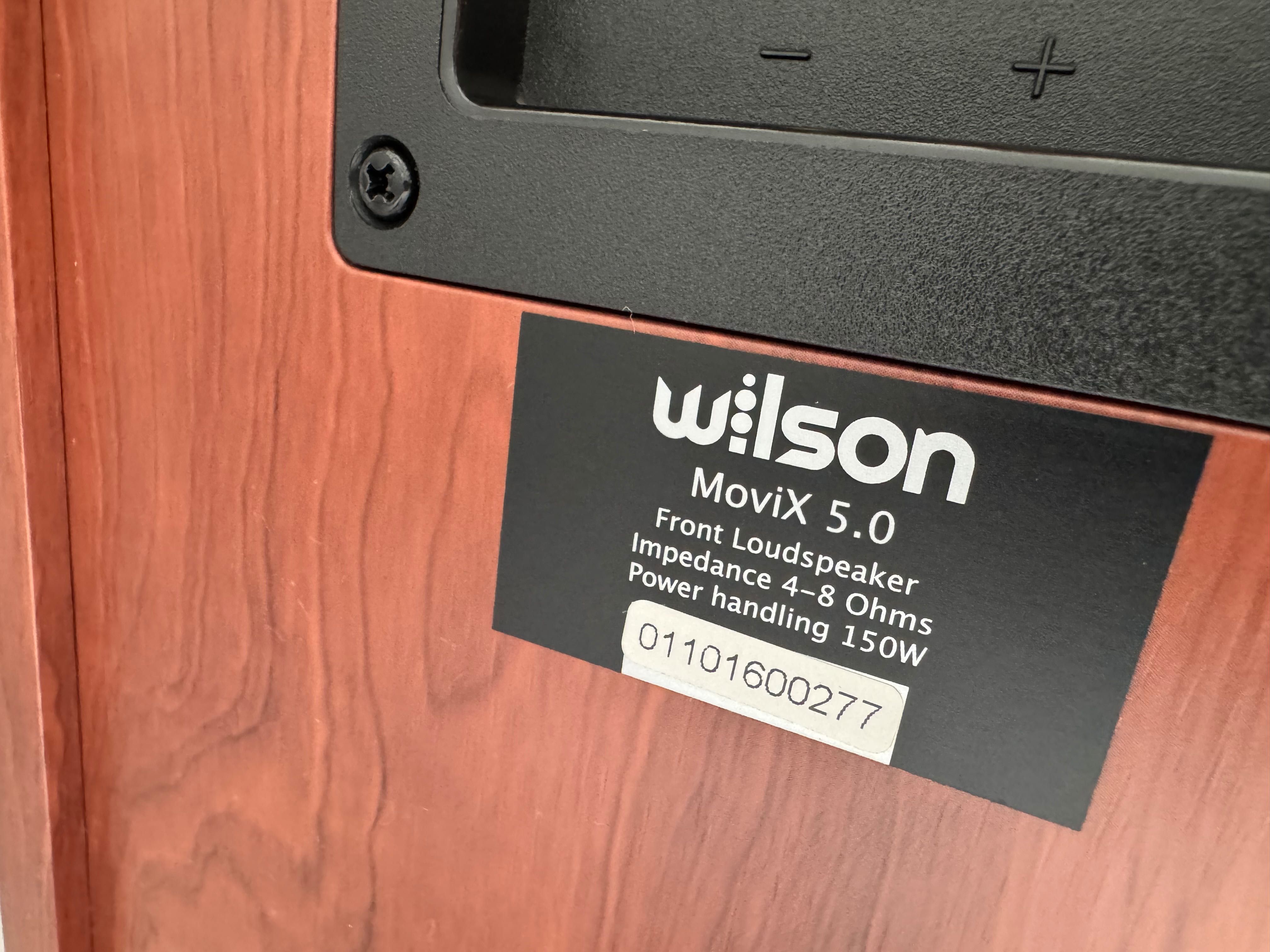 Kino domowe; amplituner DENON AVR-X1400H; głośniki wilson MoviX 5.0