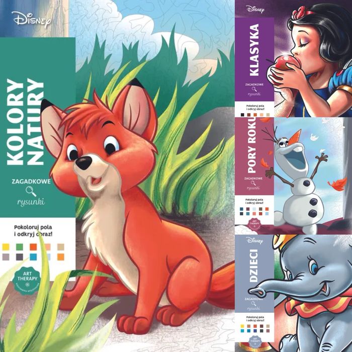 Розмальовка Disney раскраска по номерам Дісней